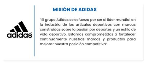 misión de adidas